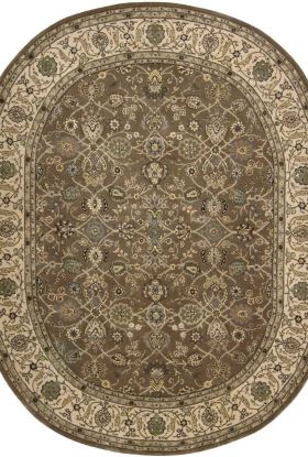 Nourison Home Nourison 2000 Mushroom 7'6" x 9'6" Oval