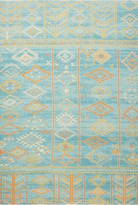 Nourison Home Madera Sky Blue 5' x 7'