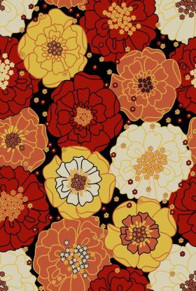 Nourison Home & Garden Black