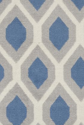 Nourison Home Grafix Blue 5'3" x 7'3"