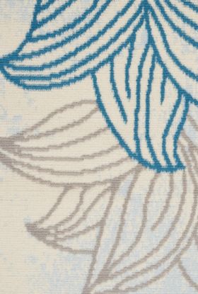 Nourison Home Jubilant Ivory/Multicolor 5'3" x 7'3"