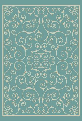 Nourison Home & Garden Light Blue