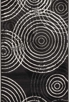 Nourison Home Studio Black 2'2" x 7'3" Runner