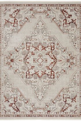 Nourison Home Carina Brick Silver