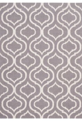 Nourison Home Linear Silver 3'9" x 5'9"