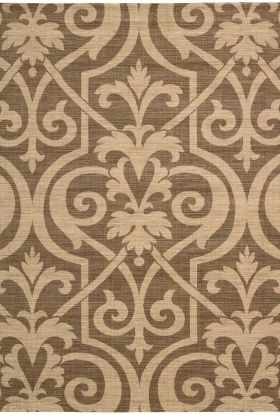 Nourison Home Riviera Mocha 5'3" x 7'5"