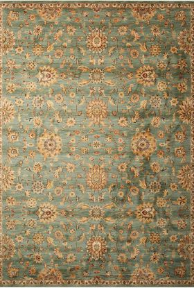 Nourison Home Ancient Times Teal 3'9" x 5'9"