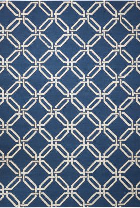 Nourison Home Linear Navy 8' x 11'