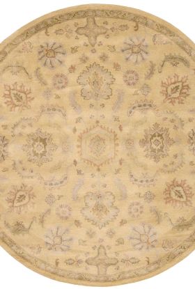 Nourison Home Jaipur Light Gold 8' x Round