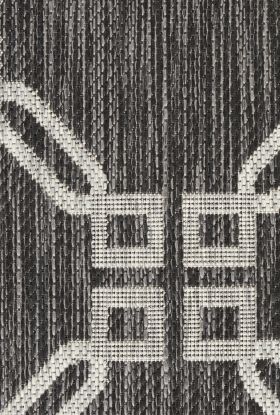 Nourison Home Country Side Charcoal 5'3" x Round