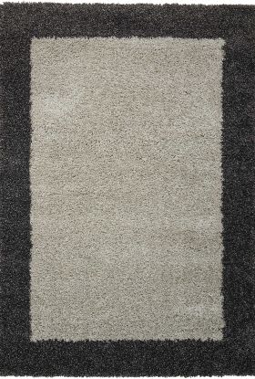 Nourison Home Amore Silver/Charcoal 3'11" x 5'11"