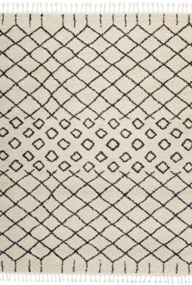 Nourison Home Moroccan Shag Cream 9'2" x 12'6"