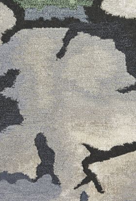 Nourison Home Prismatic Charcoal 2'3" x 3'