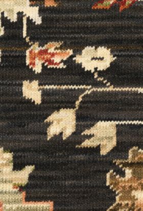 Nourison Home Antique Bloom BLACK
