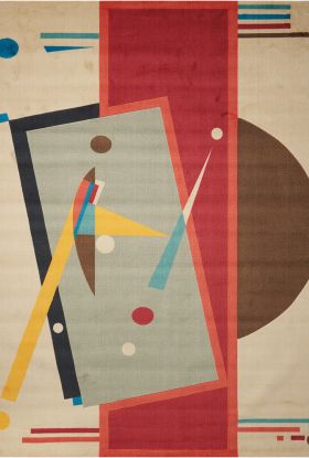 Nourison Home Modern Art Sandstone 8' x 10'