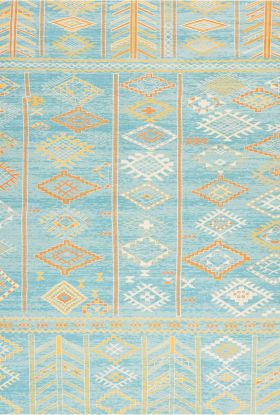 Nourison Home Madera Sky Blue 7'10" x 10'