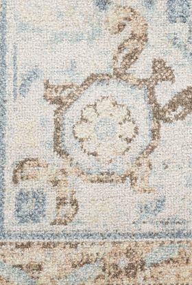 Nourison Home Astra Machine Washable Ivory Blue