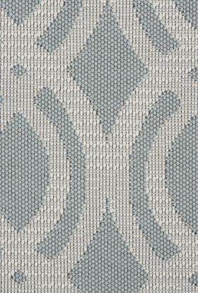 Nourison Home Aruba Light Blue/Cream 4'3" x 6'3"