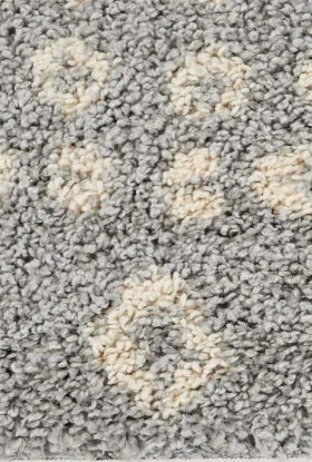 Nourison Home Moroccan Shag Silver 3'11" x 6'7"