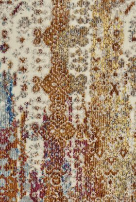 Nourison Home Radiant Ivory/Multicolor 2'3" x 7'3" Runner