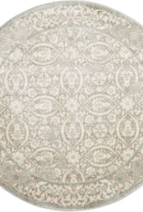 Nourison Home Euphoria Grey 5'3" x Round