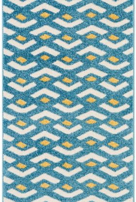 Nourison Home Harper Blue 2'2" x 7'6" Runner