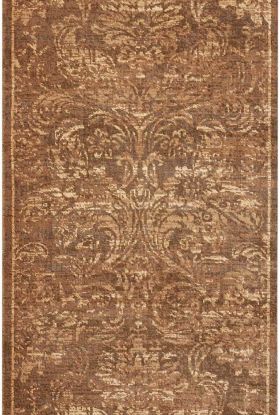 Nourison Home Silken Allure Chocolate 2'5" x 10' Runner