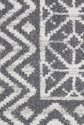 Nourison Home Palermo Charcoal/Silver 5'3" x 7'3"