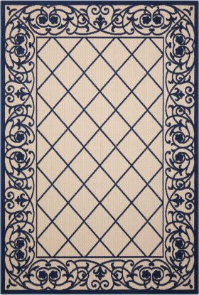 Nourison Home Aloha Navy 9'6" x 13'