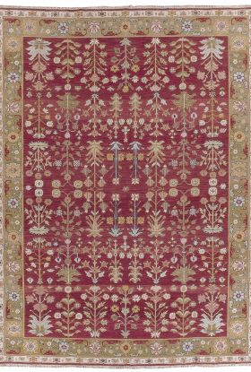 Nourison Home Nourmak Burgundy 3'10" x 5'10"