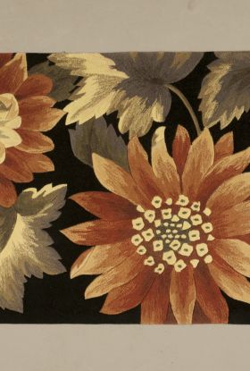 Nourison Home Contour Black 3'6" x 5'6"