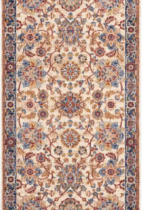 Nourison Home Lagos Cream 2'3" x 7'6" Runner