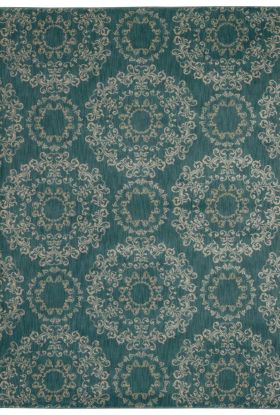 Nourison Home Tranquility Aqua 5'3" x 7'5"