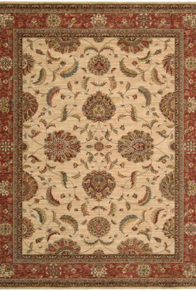 Nourison Home Living Treasures Ivory/Red