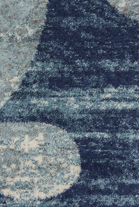 Nourison Home Tranquil Navy/Light Blue