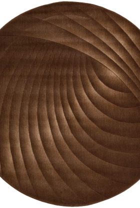 Nourison Home Somerset Chocolate 5'6" x Round