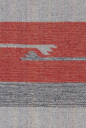 Nourison Home Baja Gry/Red