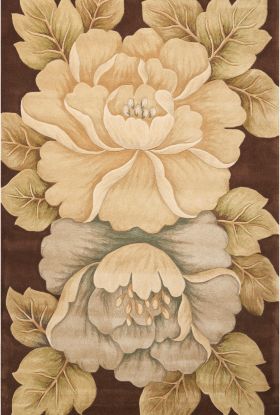 Nourison Home Tropics Brown
