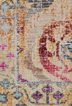 Nourison Home Vintage Kashan Ivory/Multicolor