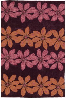 Nourison Home Contour Plum 3'6" x 5'6"