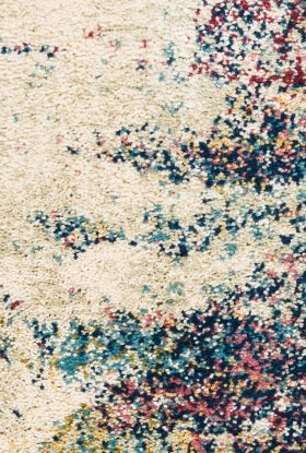 Nourison Home Fusion Cream/Multi 5'3" x 7'3"