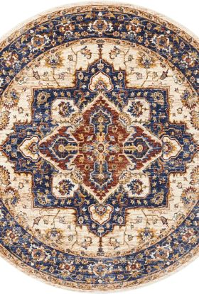 Nourison Home Lagos Cream 5' x Round