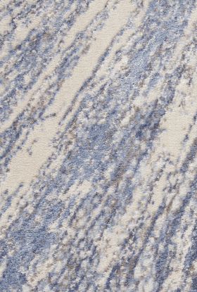 Nourison Home Silky Textures Blue/Grey 3'11" x 5'11"