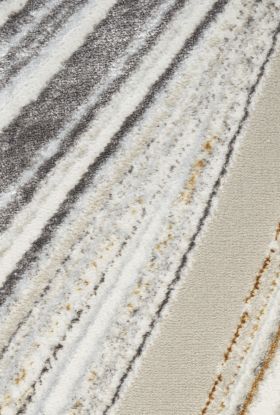 Nourison Home Glitz Grey Gold