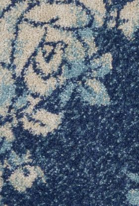 Nourison Home Tranquil Navy/Light Blue 6' x 9'