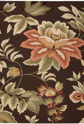 Nourison Home Fantasy Chocolate