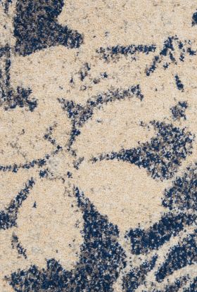 Nourison Home Tranquil Beige/Navy 6' x 9'
