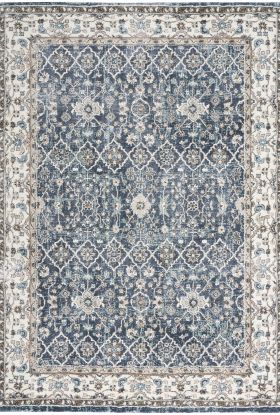 Nourison Home American Manor Blue/Ivory 3'11" x 5'11"