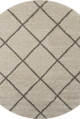 Nourison Home Brisbane Cream 8'2" x Round