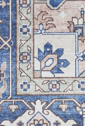 Nourison Home Fulton Navy Ivory